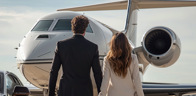 Chartering a Corporate Jet